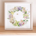 Natural Wreath 表紙アートフレーム入り