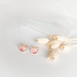 猫と桜 ♢﻿ ピアス イヤリング