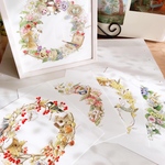 Natural Wreath春シリーズ5点アートフレームセット