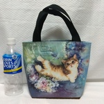 ランチトートバッグ 猫柄