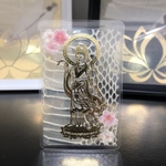 ◆開運御守り◇ 観音様　白蛇様　桜　金箔