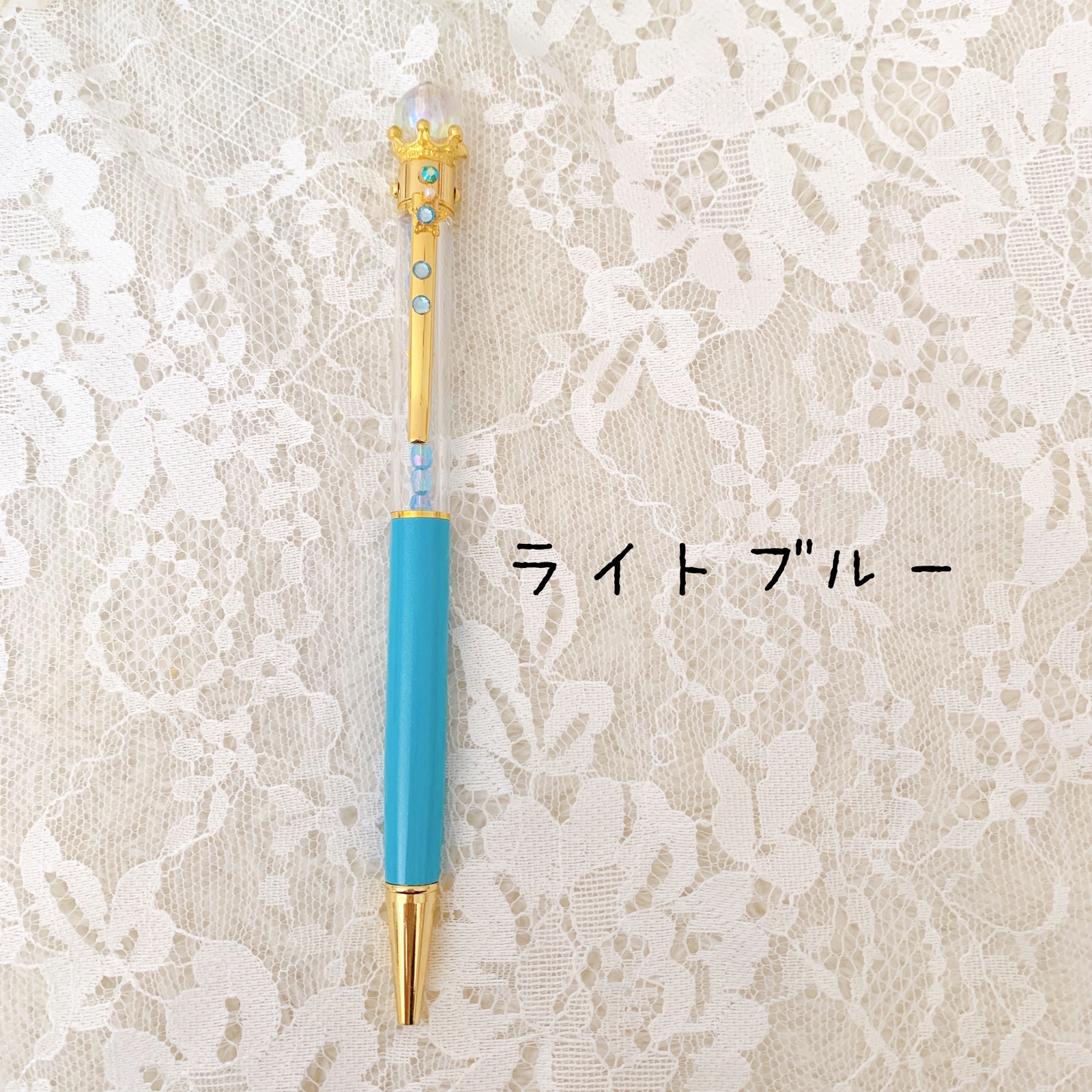 調整中❗️【カスタムボールペン】変身ペン風魔法少女ペン　【白羽根派】 再販) 魔法少女♡ゆめかわいい 変身ステッキボールペン - pink pony