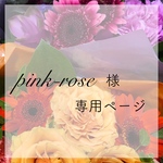 【専用】pink-rose様専用ページ