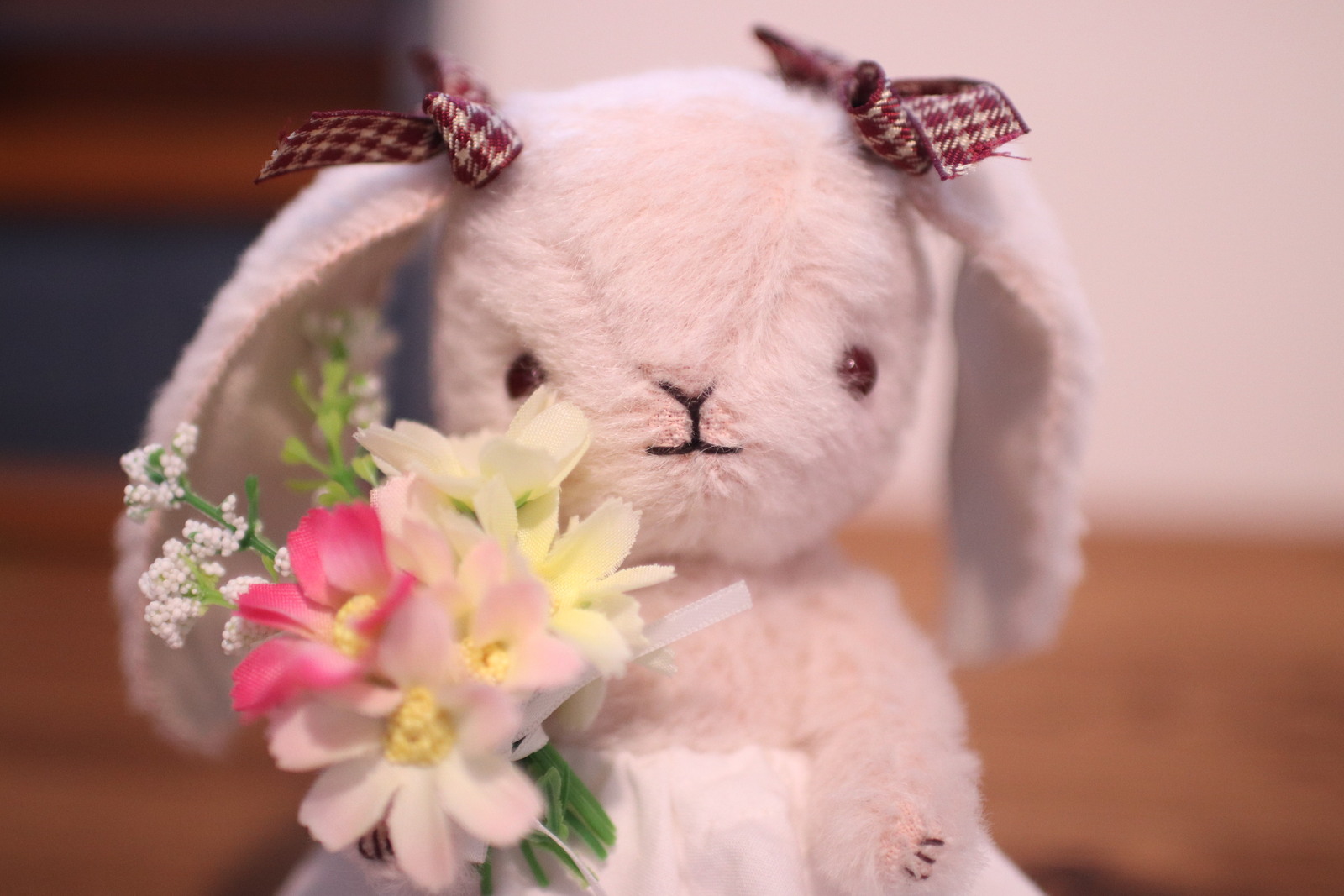 ハンドメイド　おしゃれうさぎくん　アルパカ&ウールのぬいぐるみ アルパカうさぎさん - Runa's Mama | minne byGMOペパボ 国内最大級の