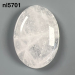 フロスト水晶 30ミリ カボションルース nl5701