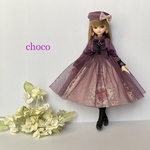 リカちゃん服　ブライス服　bitter sweet rose🌹