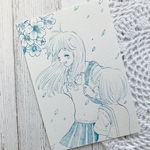 原画ドローイング『春、桜咲く』