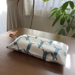ティッシュカバー✳︎壁掛けタイプ✳︎ミナペルホネン ハンドメイド  runrunrun 白