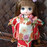 送料無料❤️プチジェニーミキマキ着物袴被布２wayセット