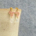 桜と春の日差し ピアス/イヤリング