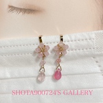 🌸［再販9］桜の雫💧　マスククリップ　#桜　#minne_new