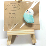 セキセイインコブローチ【いつでも一緒だよ、シリーズ】