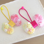 2色❤︎イエロー×ピンク オーガンジーリボン