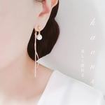 2way パールピアス　パールイヤリング　ロングピアス　ロングイヤリング　シンプルピアス　シンプルイヤリング