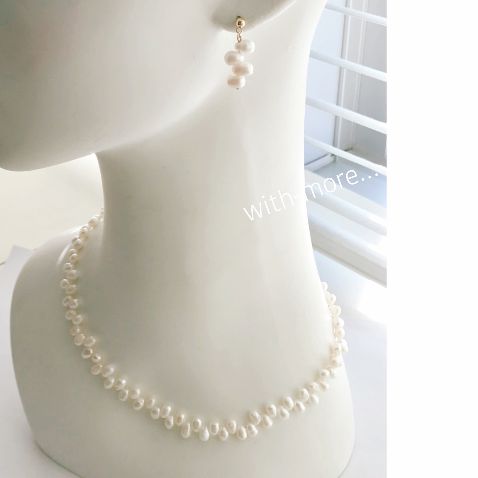 新作】希少！本真珠 ランダム バロックパール チョーカー ネックレス