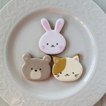 アニマルアイシングクッキー