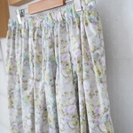 【期間限定SALE♡3/12まで】リバティ＊タックロングスカート