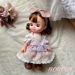 ♡ティアードワンピースセット　flower♡メルちゃん　レミンちゃん　ソランちゃん　サイズ