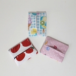 ３つセットのポケットティッシュ入れ♪女の子