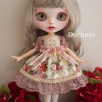 ブライス服　アウトフィット　洋服　ローズガーデンワンピ