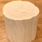 Hinoki  Stool 【Frill】No.154