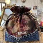 タイダイ巾着バッグ