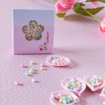 ミニチュア ひなあられ 花びら小皿 セット