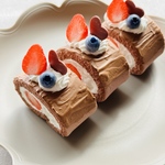 6/25 21時〜再販予定＊本物そっくり♡チョコロールケーキ