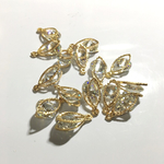 キュービックジルコニアのキャッツアイチャーム