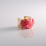ear cuff ”minamo” spinel ／鉱物 原石  天然石