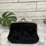 ハンドメイド　本革親子がま口財布(両面カードポケット各2段付)