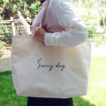 Sunny day トートバッグ LLサイズ 受注製作