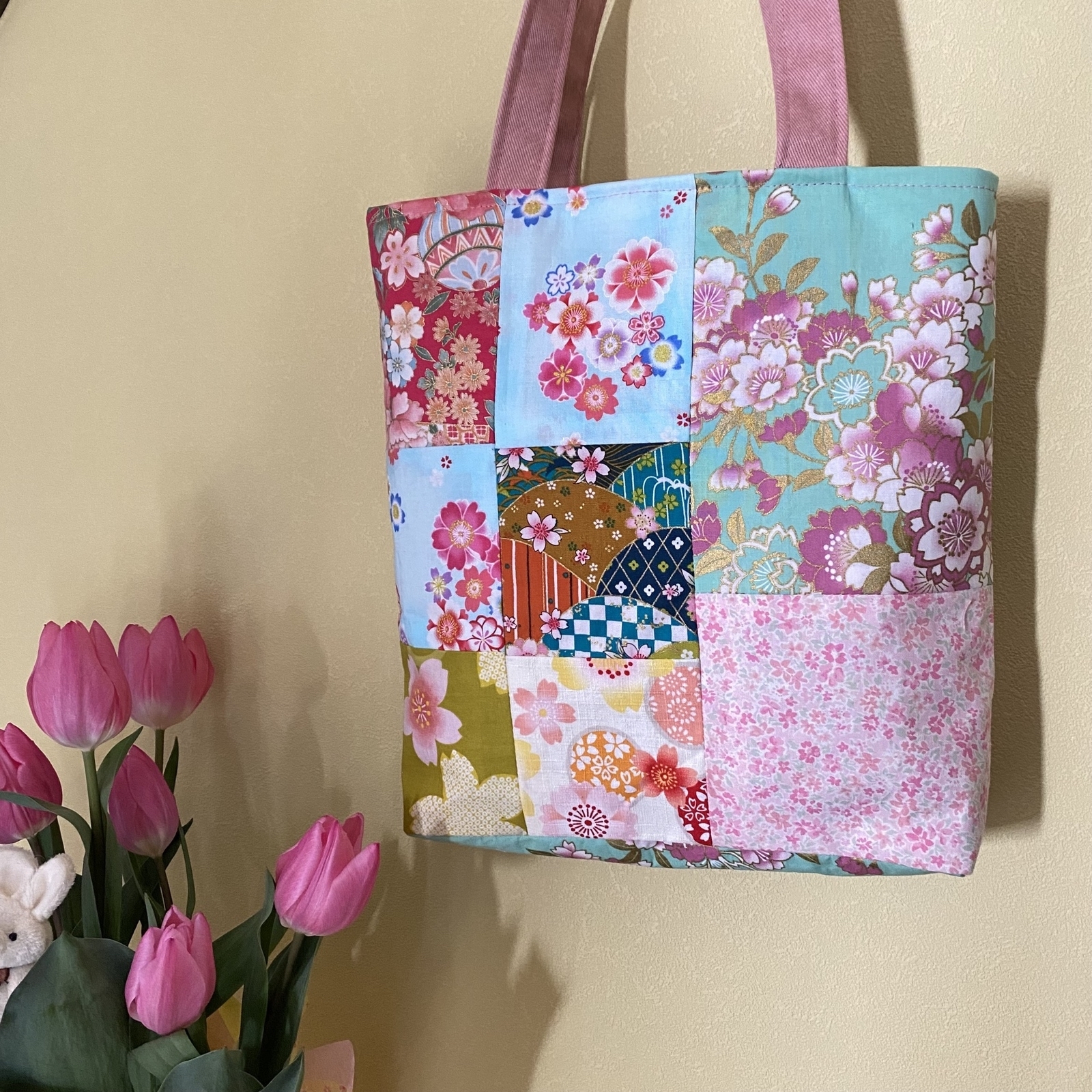 レトロ可愛いパッチワークトート❤️ - TUKURU-181'S GALLERY