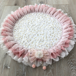 お花見カフェマット🌸犬用　円形2way（直径53ｾﾝﾁ程）