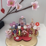 送料無料❣️ ミニチュア香水瓶☆おひなさまバージョン🎎🌸　No.68