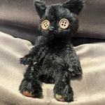 包む黒の猫又さん
