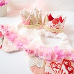 《1点物》彩り･･･crown/着物帯で作製した、世界に一つのクラウン＊ひな祭りや、春の撮影会にも･･･