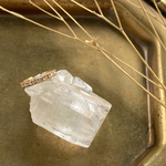 【SALE★50%OFF】「大地の守り、強い精神」Brown Diamond ear cuff (ブラウンダイヤモンド イヤーカフ)