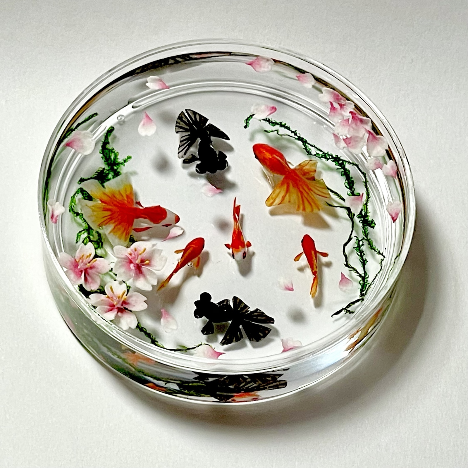 ミニチュア、ドールハウスにも♡お祭り金魚オーダーページ ミニチュア、ドールハウスにも♡お祭り金魚オーダーページ