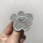 スマイルフラワーブローチ〇ミナペルホネン