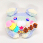 ムネムポンさんお団子ひとりじめ♪