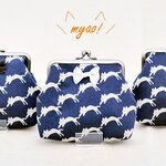 ねこちゃんがま口