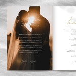 0822soccer様確定81冊　[結婚式用] プロフィールブック《席次表付》［design番号60］（席次表やメニュー表など写真集に変更可能）雑誌風