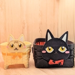 🌸黒猫&シェルティちゃんお菓子と、トコトコねこちゃん小物入れ