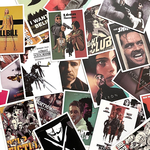 《再入荷》〈25枚〉海外映画ポスター風シール ムービー シネマ movie cinema 洋画 お裾分け おすそ分け