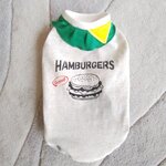 犬服！Msize！ハンバーガー　レタス&チーズ　オートミール