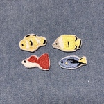 熱帯魚のアイロンワッペン🐠