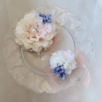 ★春の新作セール★桜クリーム★親子コサージュ　卒業式　入学式　コサージュ　コサージュ卒園式　コサージュ入園式　コサージュ入学式　卒業式コサージュ　卒園式コサージュ　入学式コサージュ