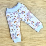 オビツ11サイズ　スウェットパンツ　ユニコーン　ブルー