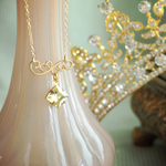 【SALE】【Vtg】swarovski Jonquil square ネックレス